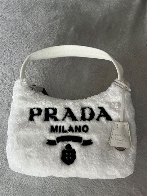 handtasche prada plüsch|prada tasche damen.